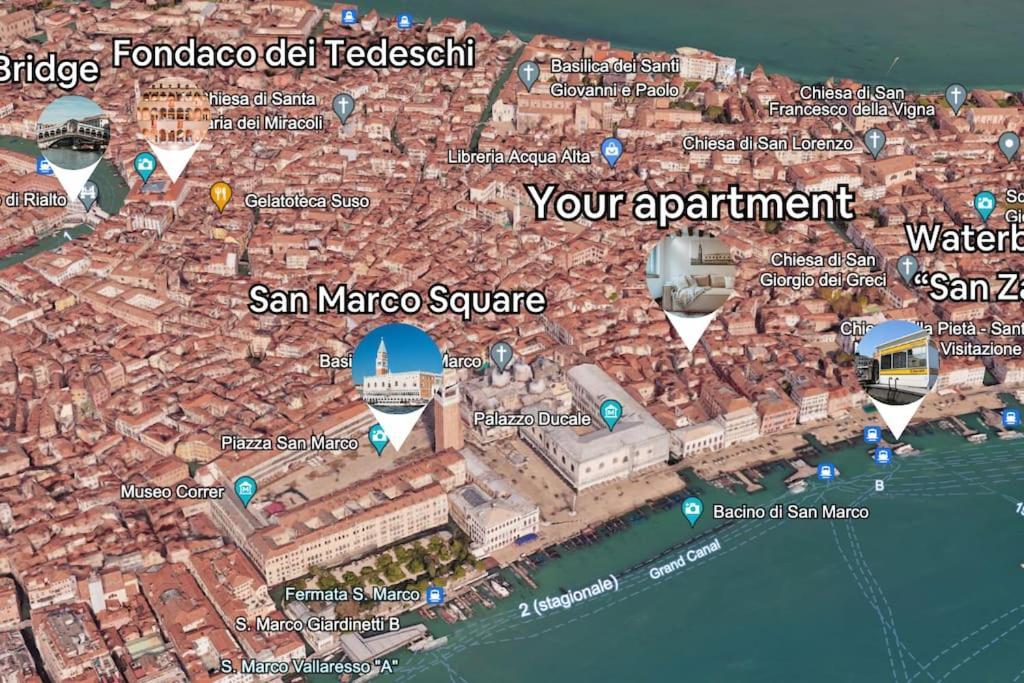 2 Min Da Piazza San Marco L-Home Венеція Екстер'єр фото